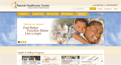 Desktop Screenshot of naturalhealthcarecenter.com